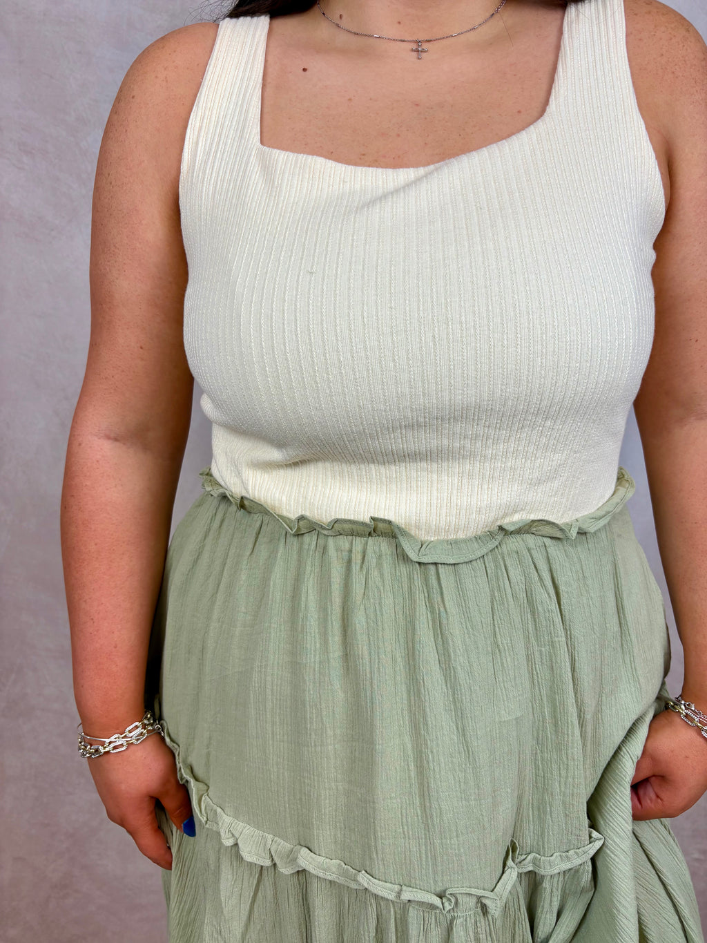 The PLUS Timeless Tiered Dress