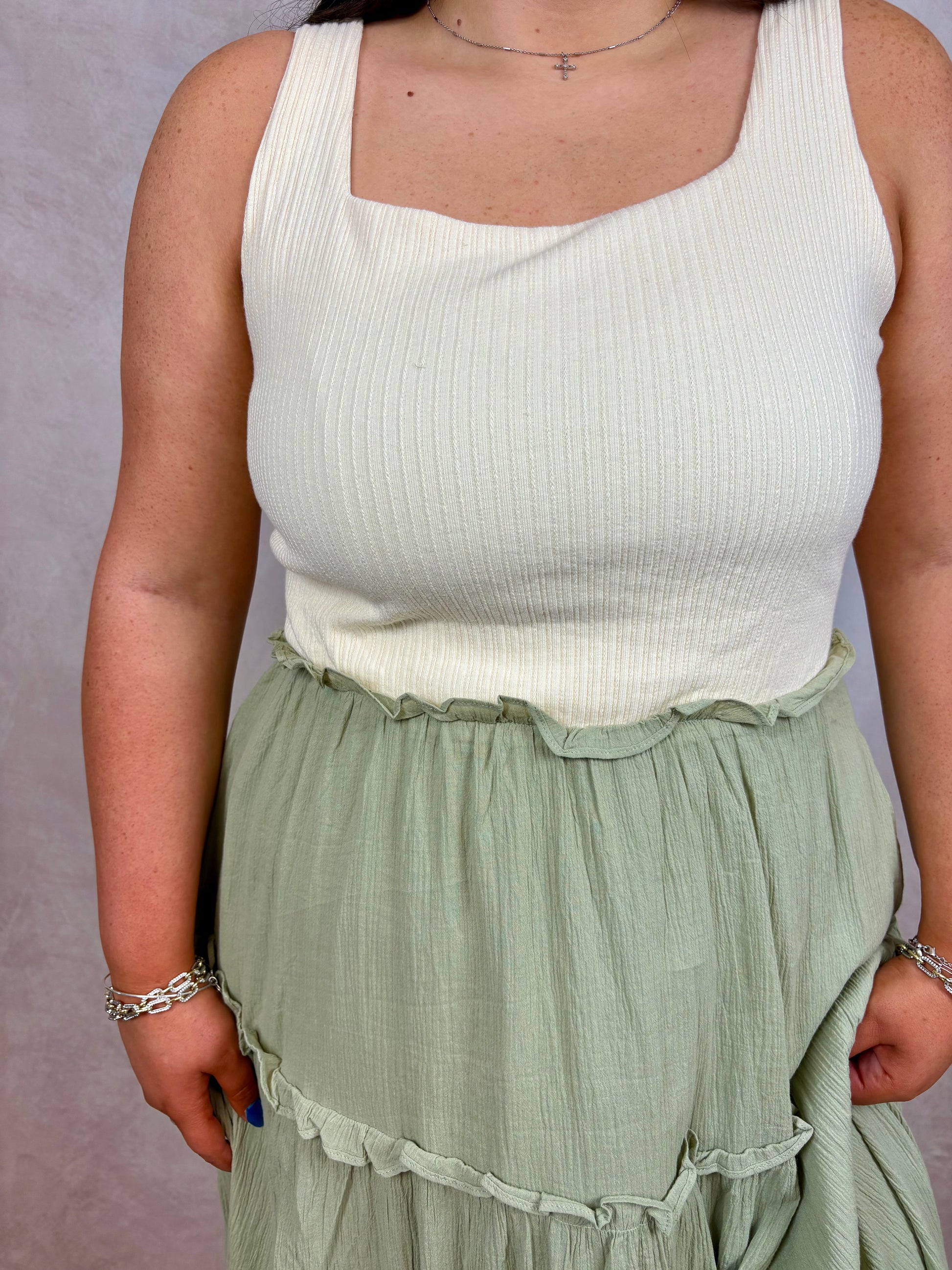 The PLUS Timeless Tiered Dress