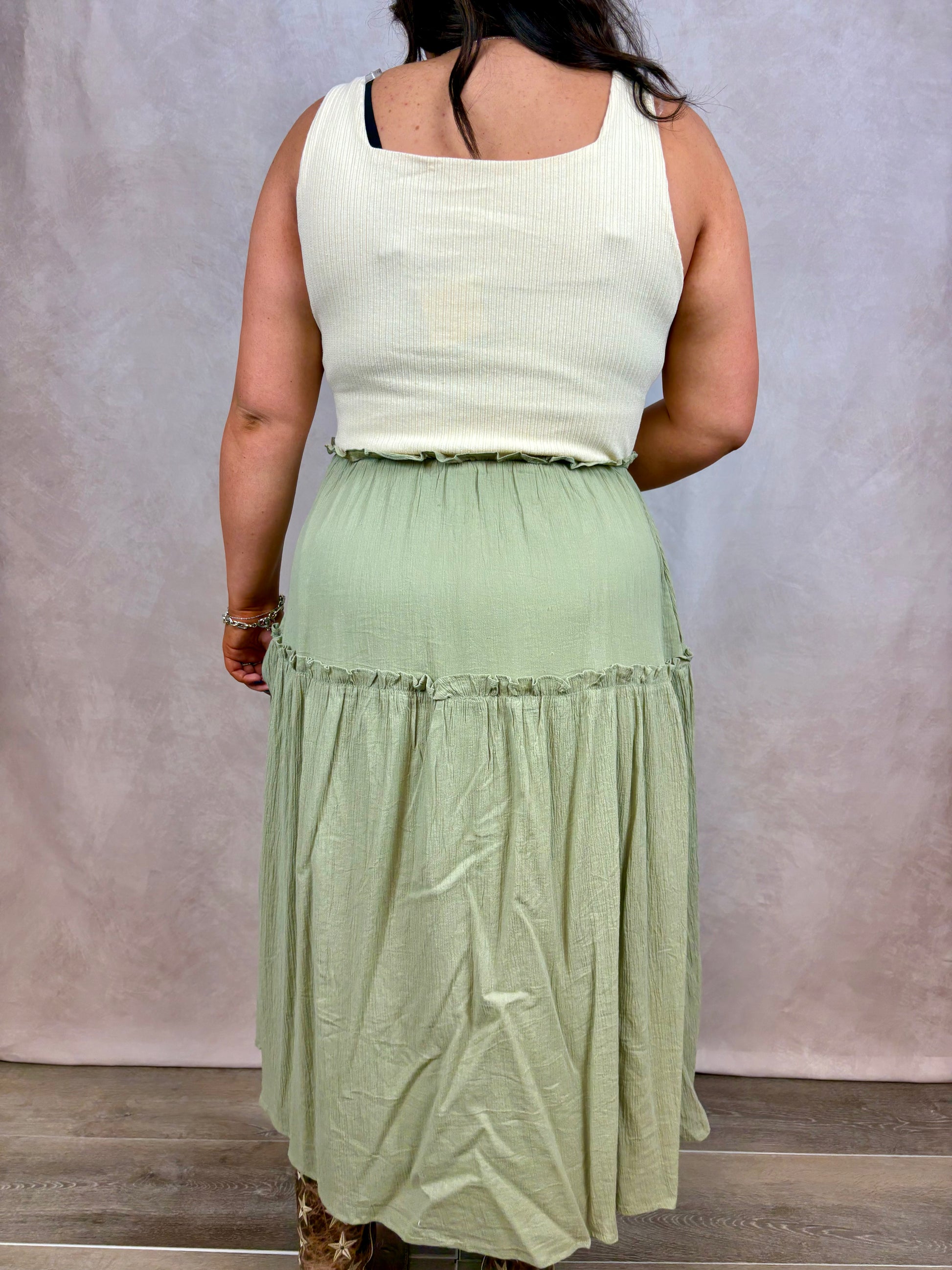 The PLUS Timeless Tiered Dress