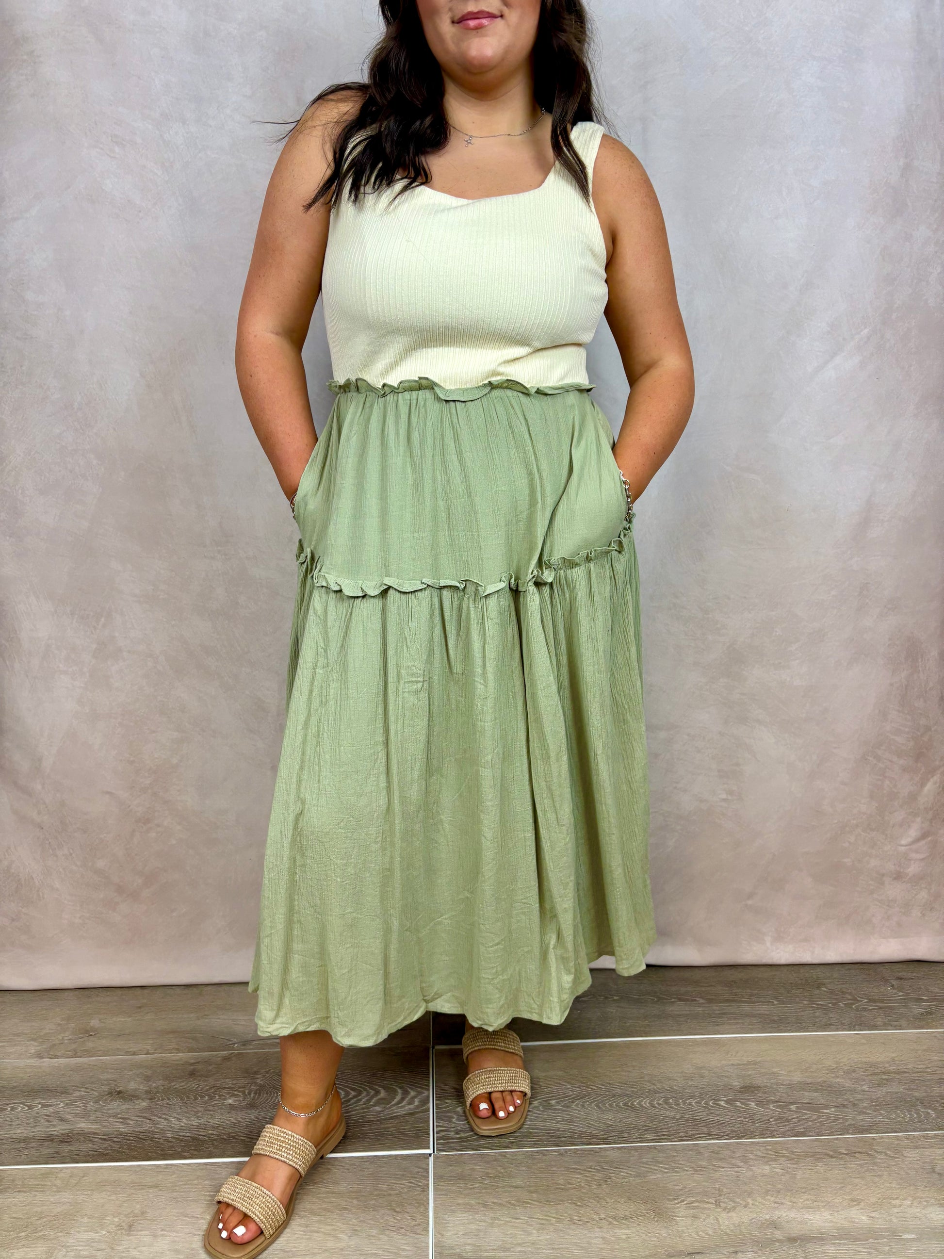 The PLUS Timeless Tiered Dress