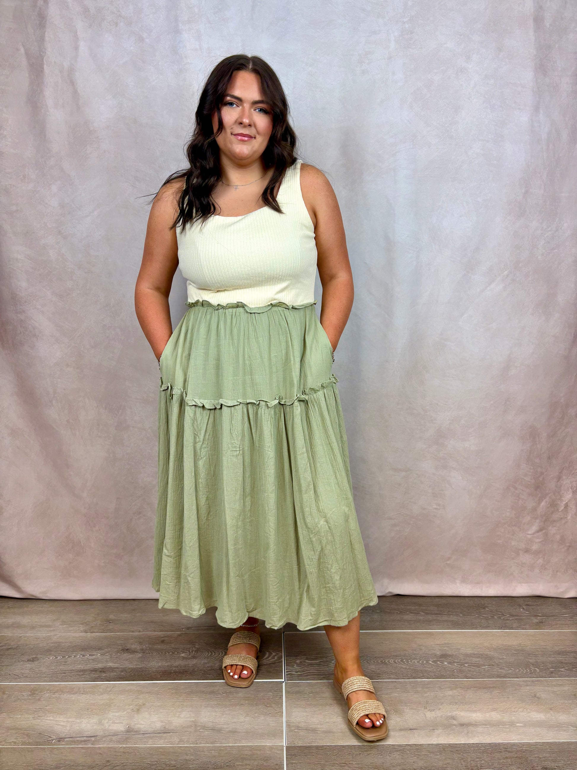 The PLUS Timeless Tiered Dress