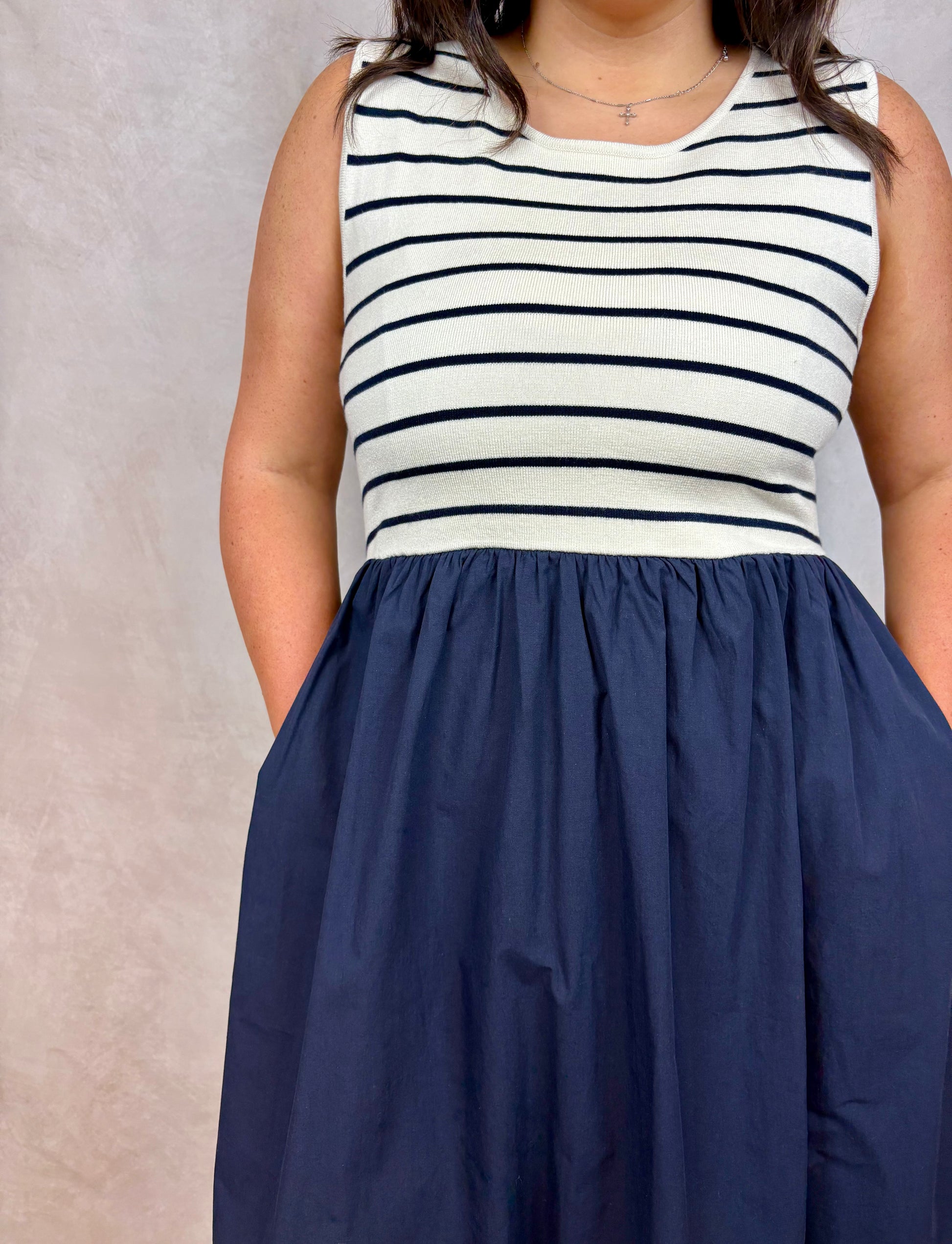 The Seaside Stripes Midi