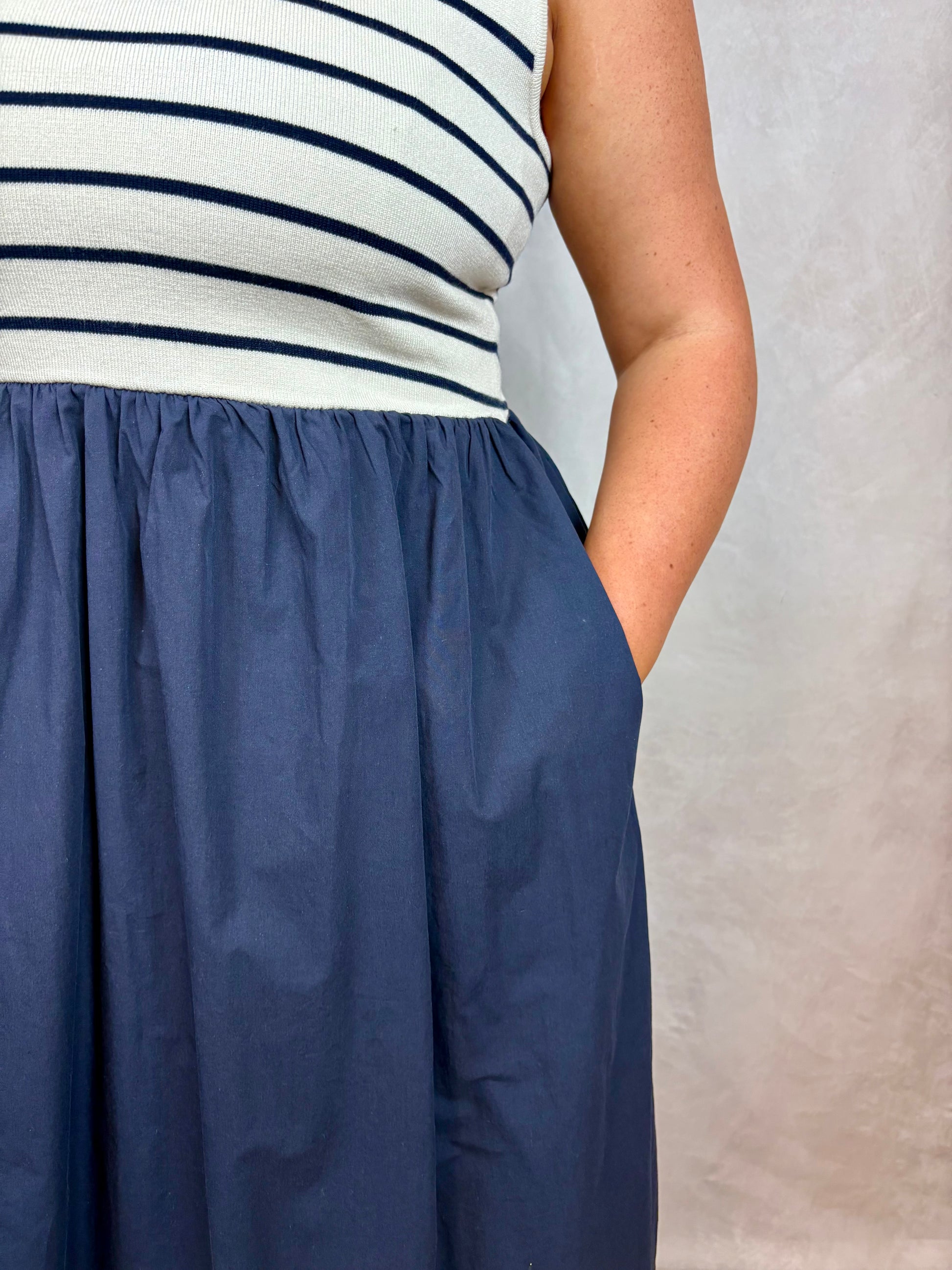 The Seaside Stripes Midi