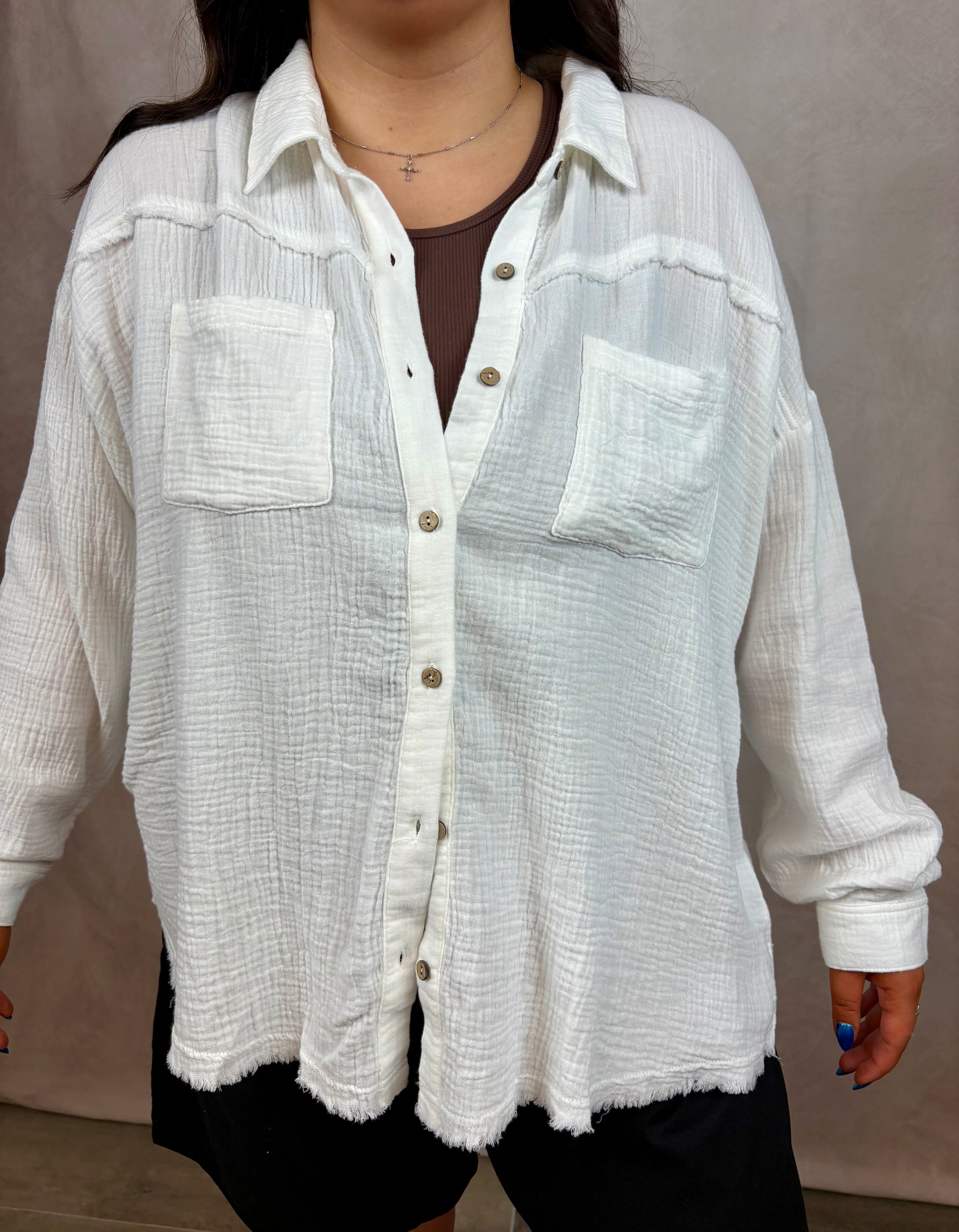 The Driftwood Button-Up
