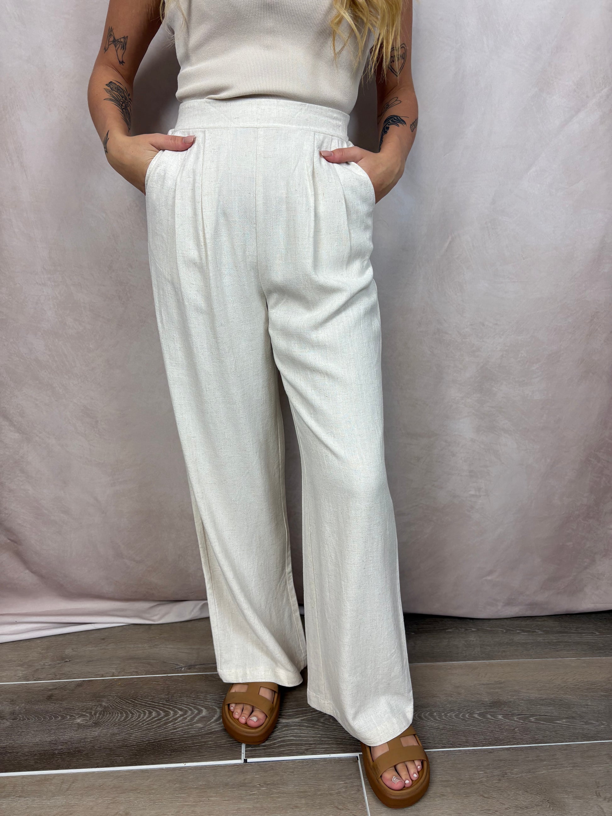 The Luxe Linen Pant