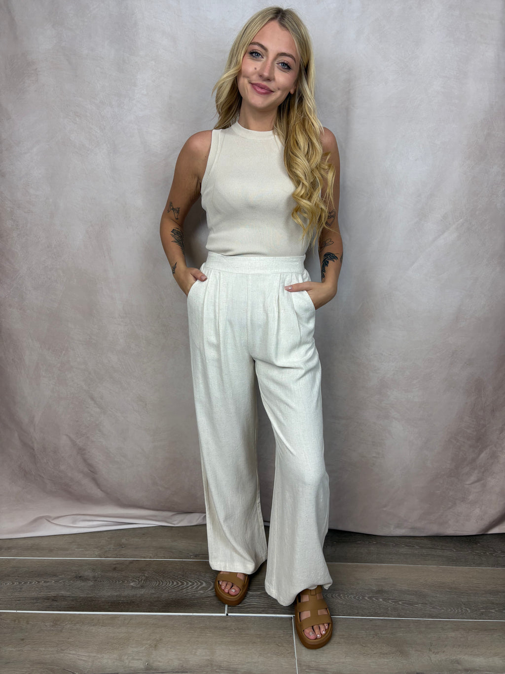 The Luxe Linen Pant