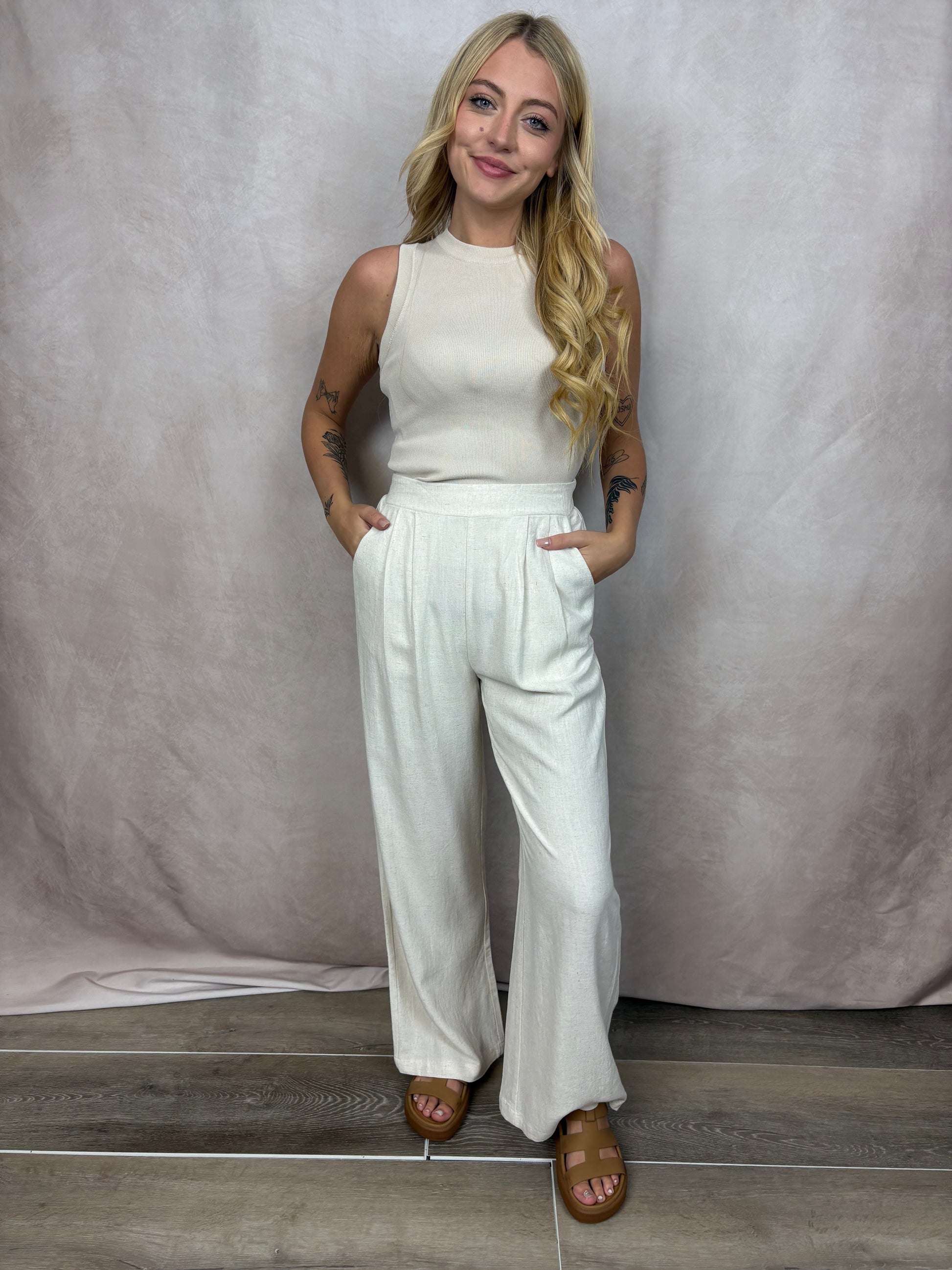 The Luxe Linen Pant