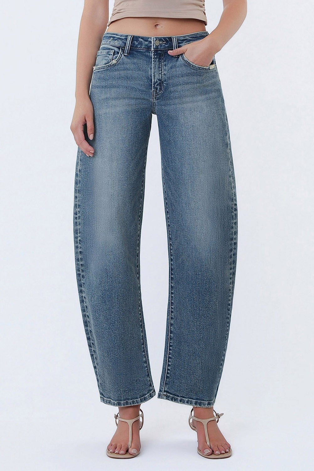 Barrel Babe Ankle Jeans